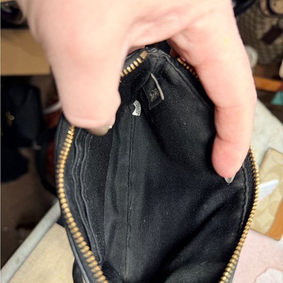 Coach Corner Zip Wristlet - Picture 7 of 8